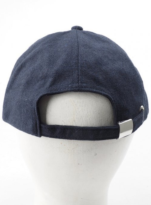 H PATCH FLANNEL CAP (H8H73611-NAVY)