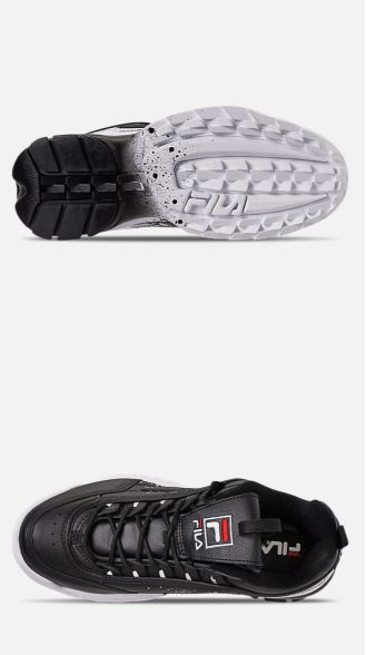 fila disruptor splatter