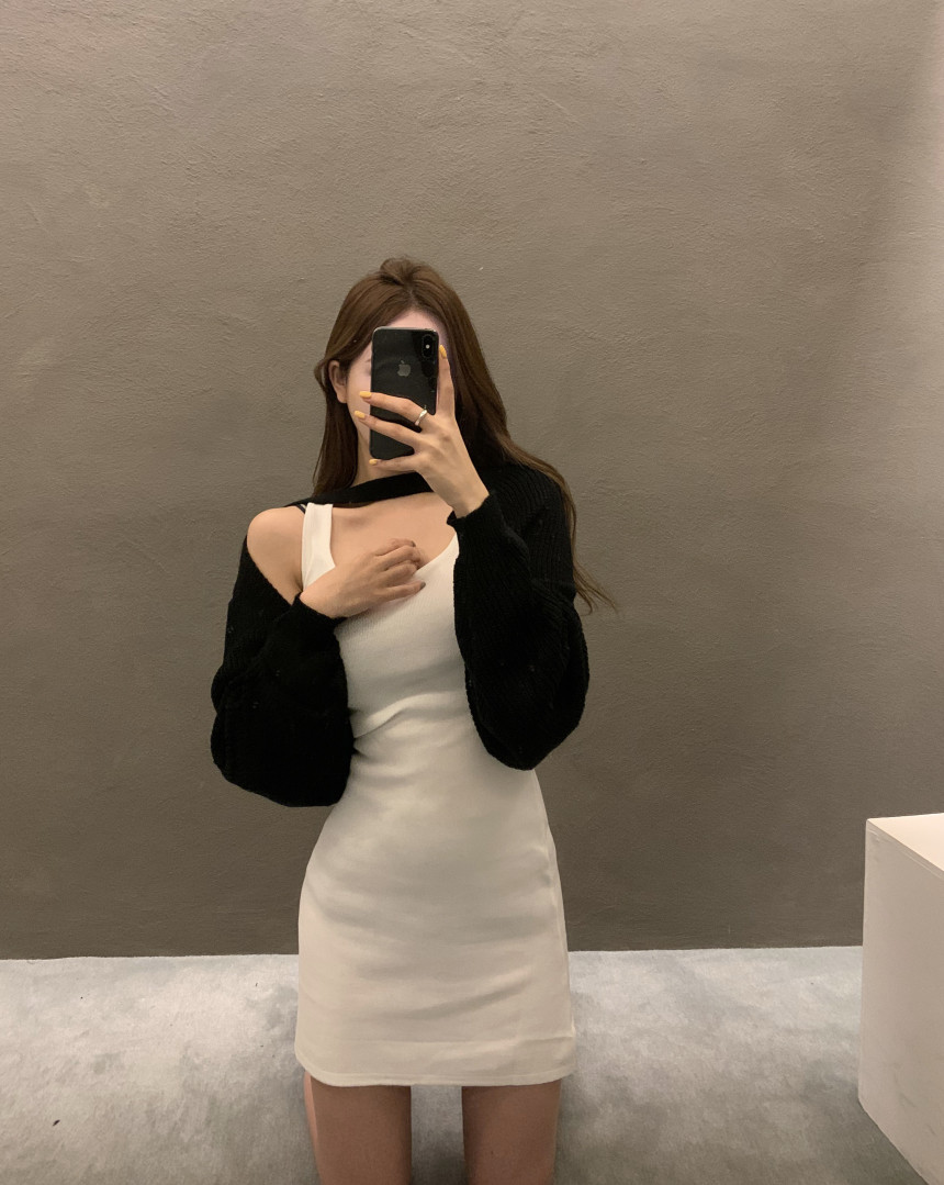 Cardigan SET knit Dress